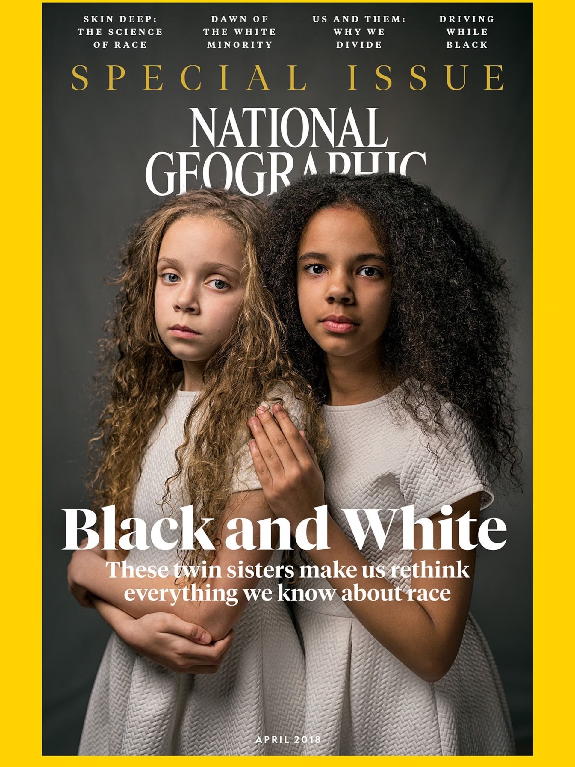 National Geographic special issue on race, April 2018
