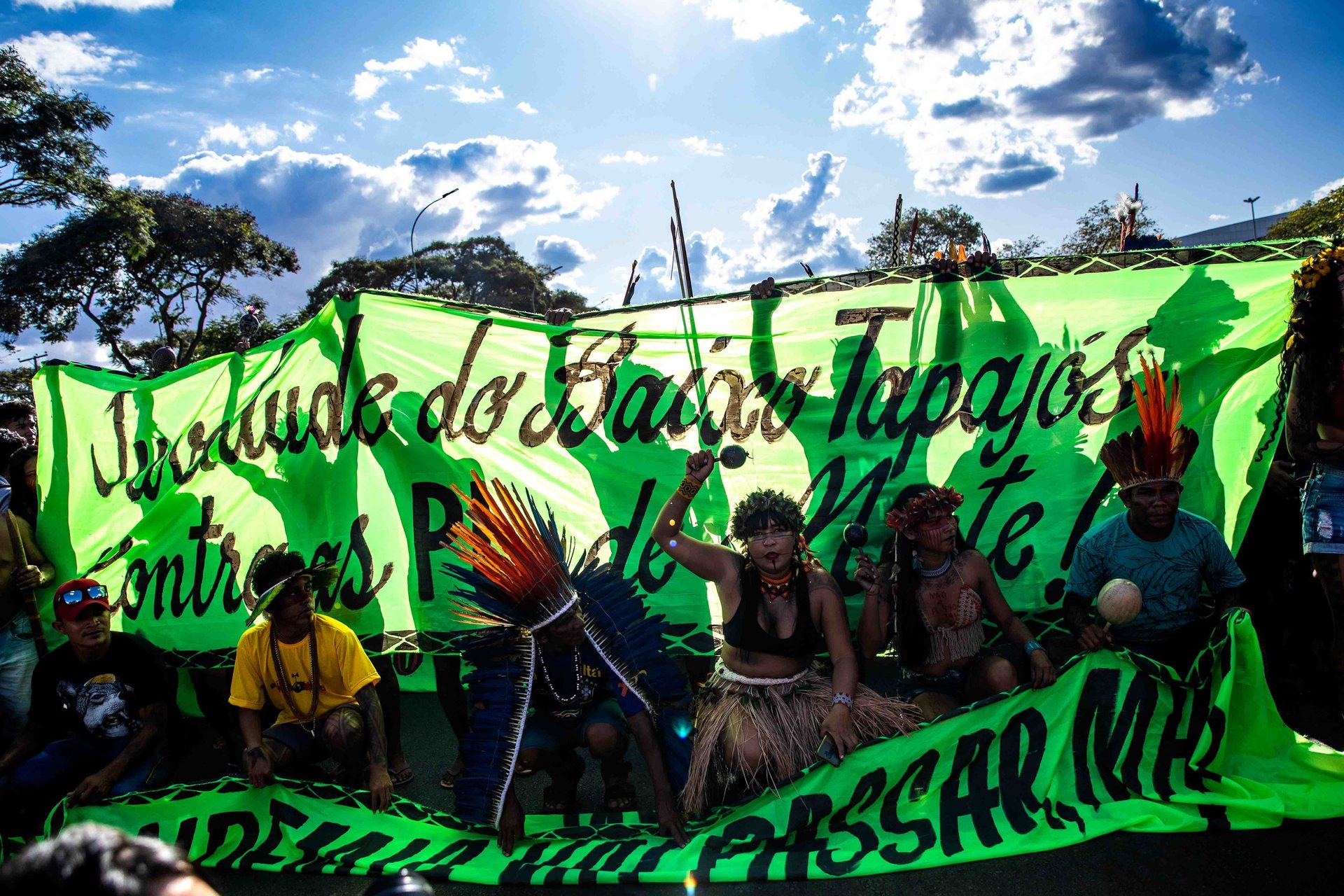 Indigenous People’s March, Brasilia.