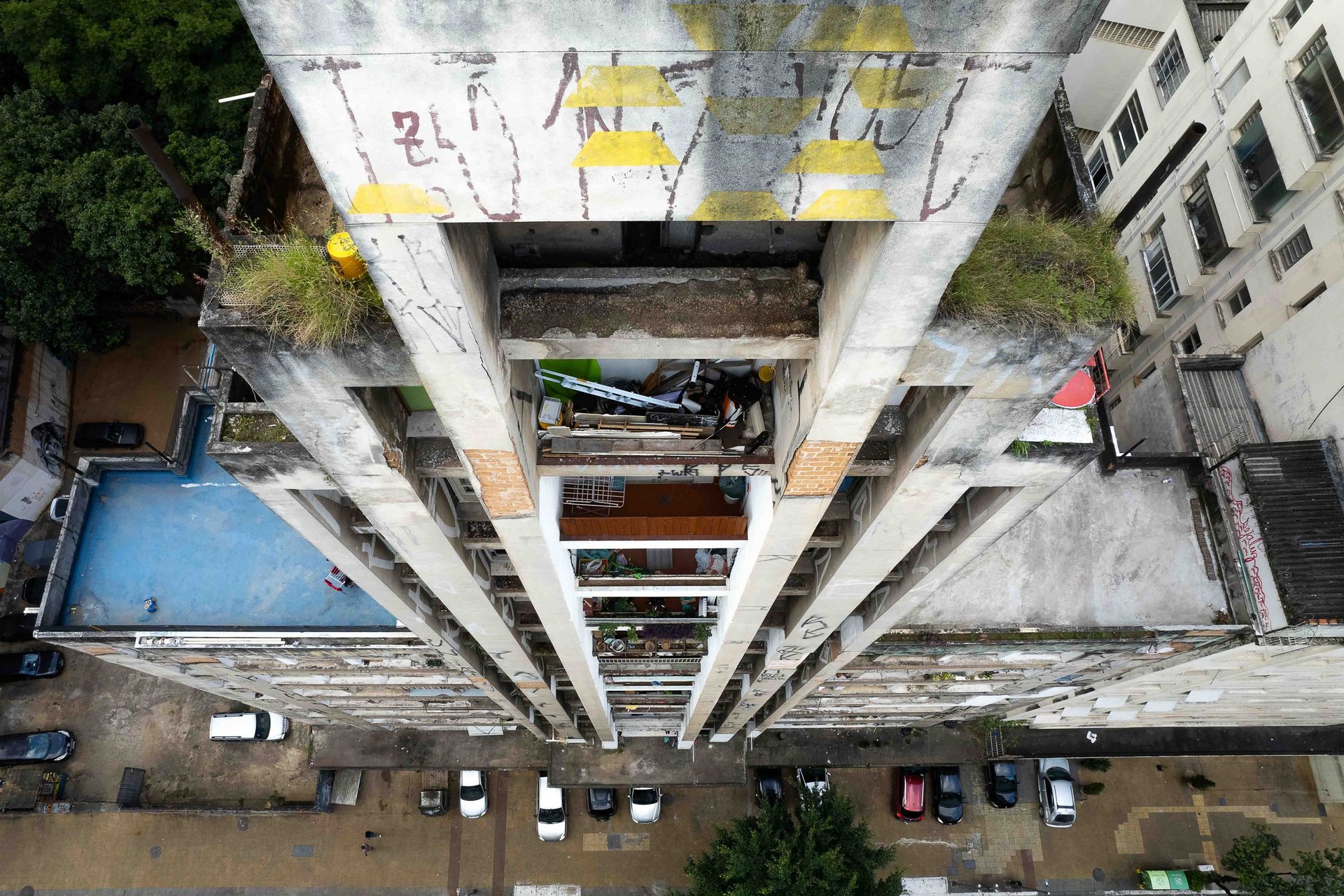 The 9th of July Occupy in São Paulo is situated amongst some of the city’s wealthiest real estate.