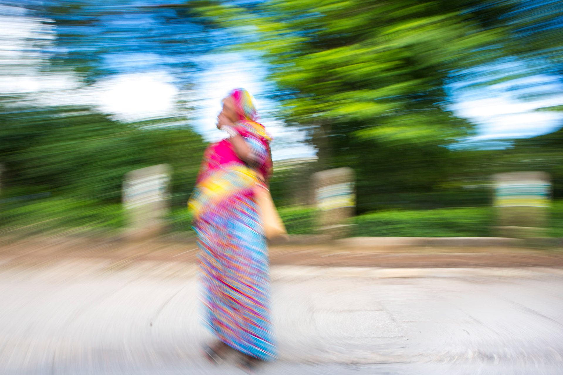Fragments of a trip to the refugees